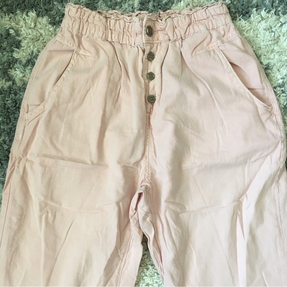 ZARA 4 Stylish Pink High-Waisted Jeans - Picture 4 of 7